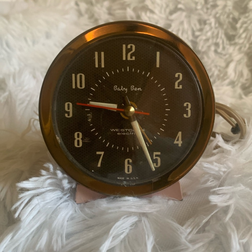 Vintage Baby Ben Alarm Clock